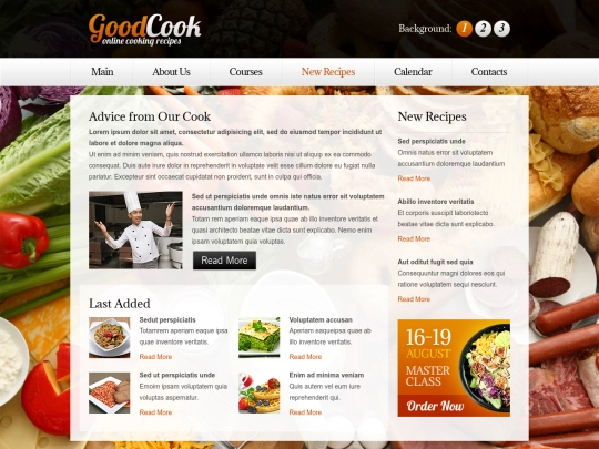 recipes screenshot