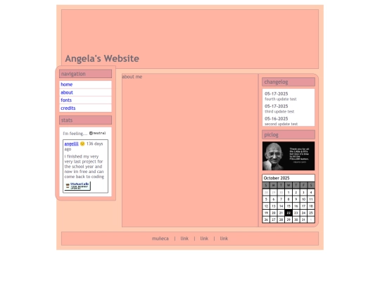 pages/about screenshot