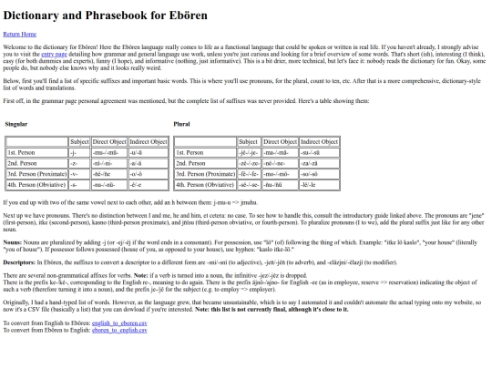 languages/Eboren/Eboren-dictionary screenshot