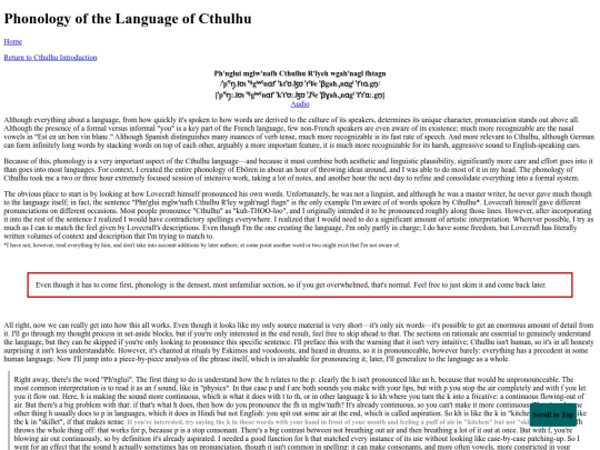 languages/Lovecraft/phonology screenshot