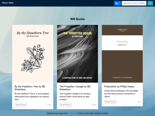 WN/Books screenshot
