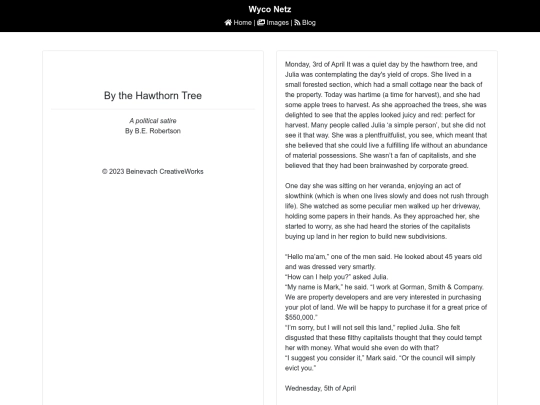 WN/By-the-Hawthorn-Tree screenshot