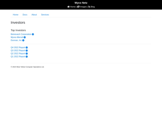 WN/Investors/Corporate-Investors screenshot