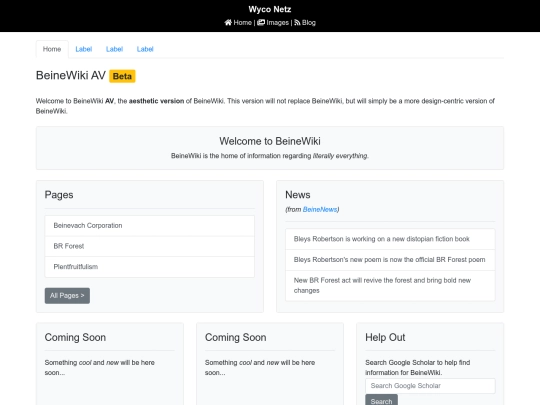 WN/Wiki/Home screenshot