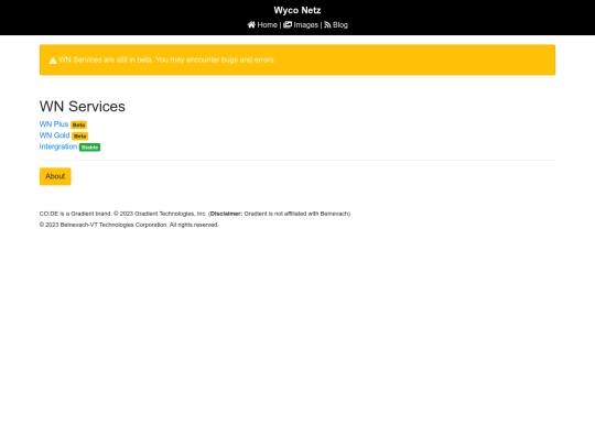 WN/services screenshot