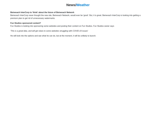 news screenshot