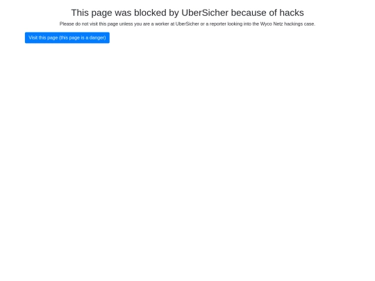 ubersicher-about screenshot