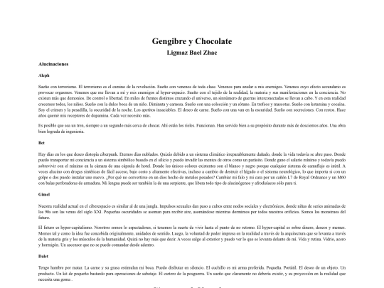 Ligmaz_Bael_Zhac/Gengibre_y_Chocolate screenshot