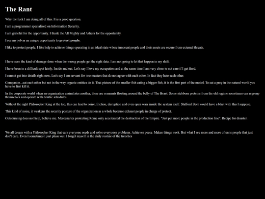 documentos/STIG_ANIX/The-Rant screenshot