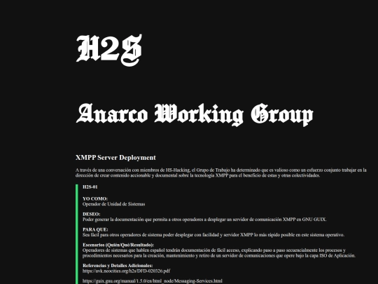 h2s screenshot