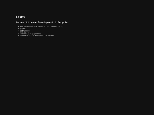 tasks screenshot