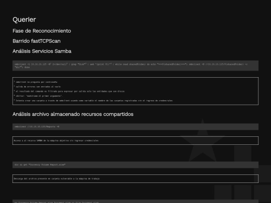 ts/maquinas-htb/querier screenshot