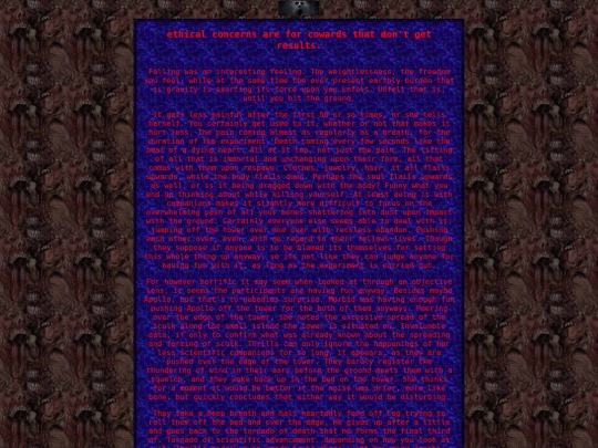 stories/ethicalconcerns screenshot