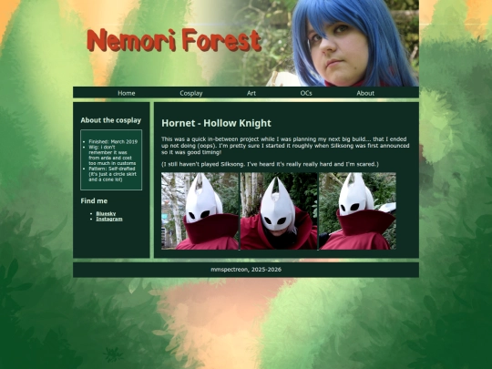 cosplay/hornet screenshot