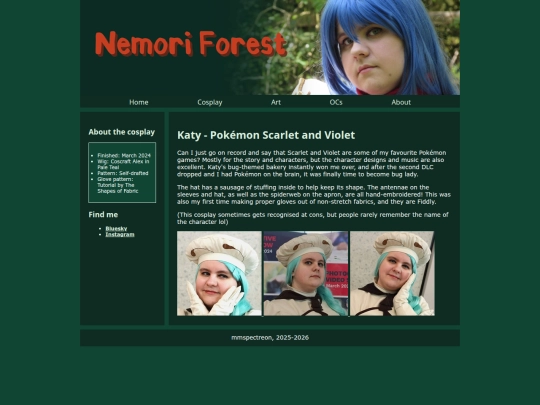 cosplay/katy screenshot