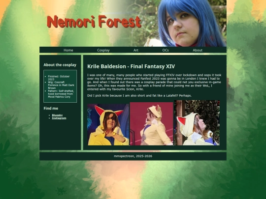 cosplay/krile screenshot