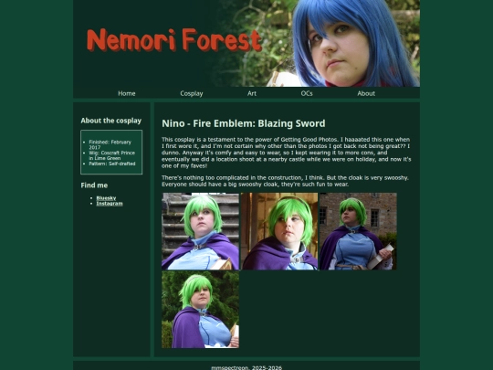 cosplay/nino screenshot