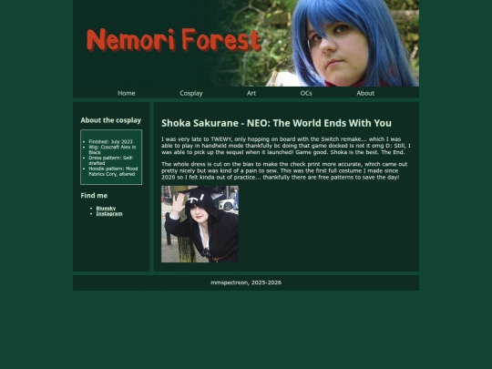 cosplay/shokasakurane screenshot