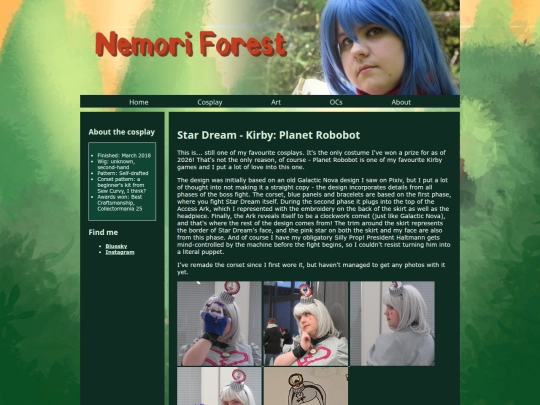 cosplay/stardream screenshot