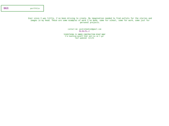 portfolio screenshot