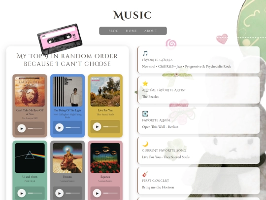 music screenshot