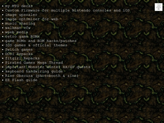 resources screenshot