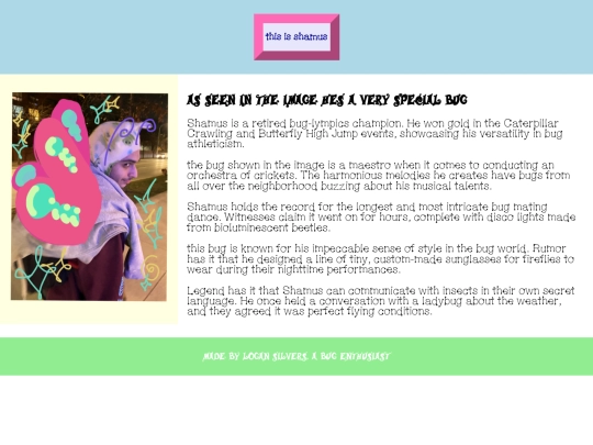 web2/assignment5 screenshot