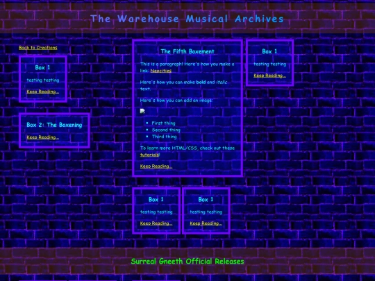 archive screenshot
