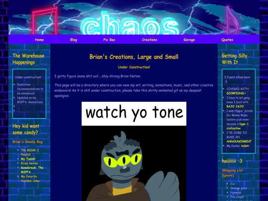 creations screenshot