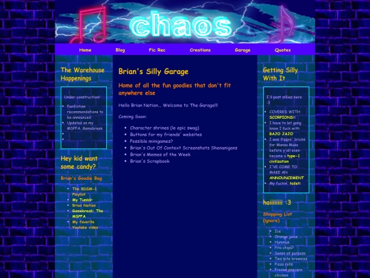 garage screenshot