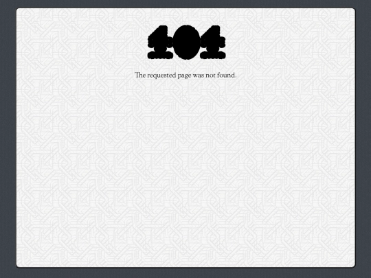 not_found screenshot