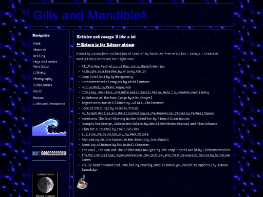 library--articles screenshot