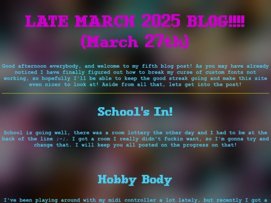 LateMarch2025 screenshot