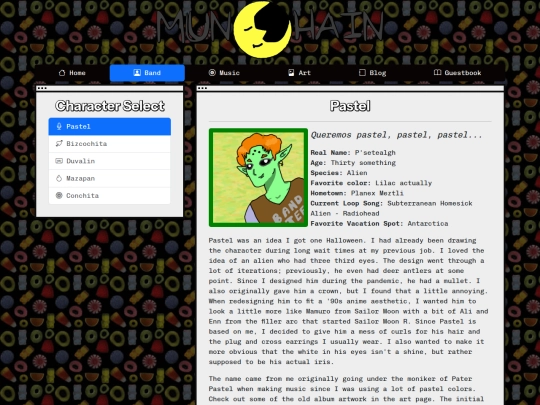 band screenshot