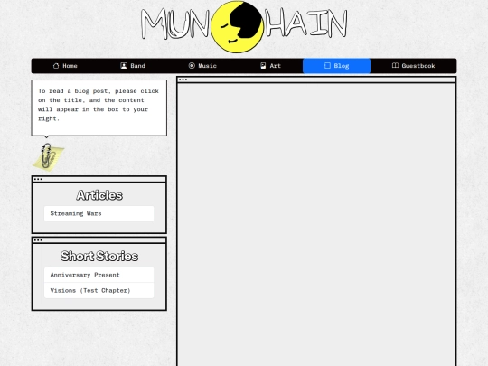 blog screenshot