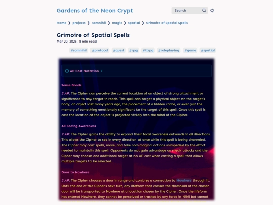 projects/somnihil/magic/spatial/grimoire-of-spatial-spells screenshot