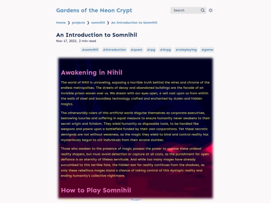 projects/somnihil/somnihil-intro screenshot