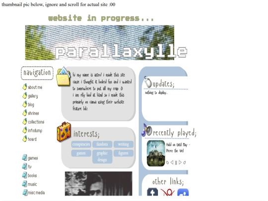 index screenshot