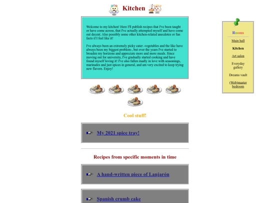 pages/kitchen screenshot