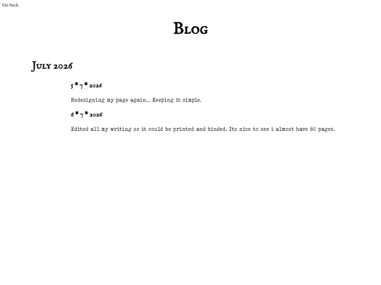 blog screenshot