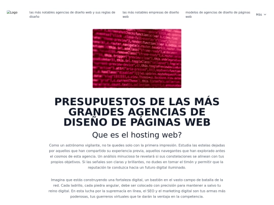presupuestos-de-las-mas-grandes-agencias-de-diseno-de-paginas-web screenshot