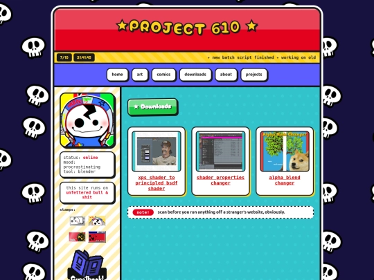 downloads screenshot