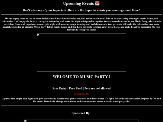 event screenshot