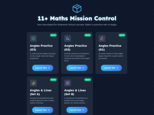 11plusSite/11+Maths_Site/6Angles/index_Geometry_Angles screenshot