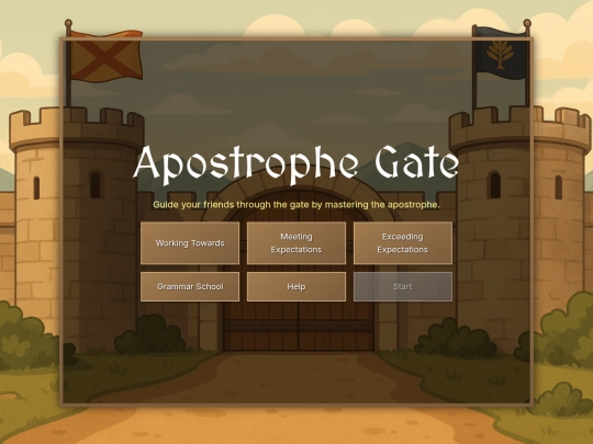 KS2 Full English site not levelled/Games/Apostrophe game/Apostrophe_gate12 screenshot