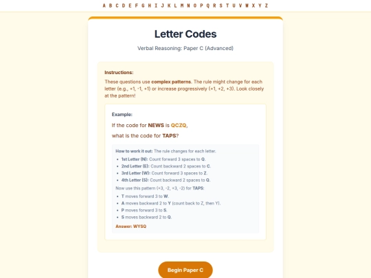 KS2_VerbalReasoningSite/16_Letter_Codes/3_Letter_CodesC screenshot