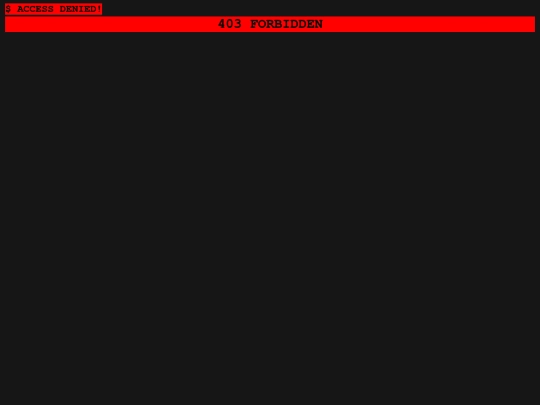 resources/errors/forbidden screenshot
