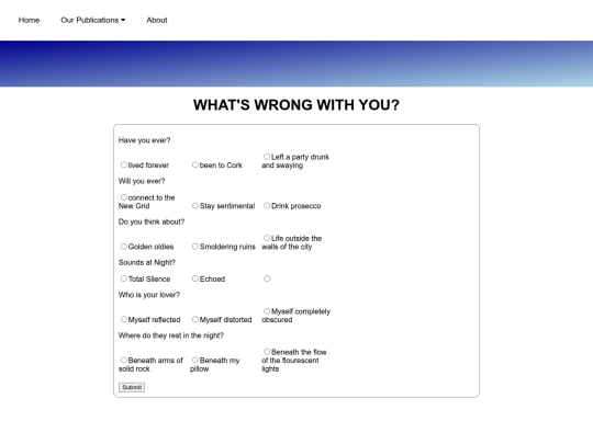 Diagnostic screenshot