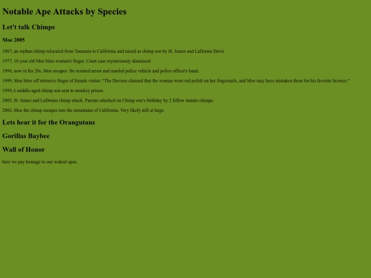 apes screenshot