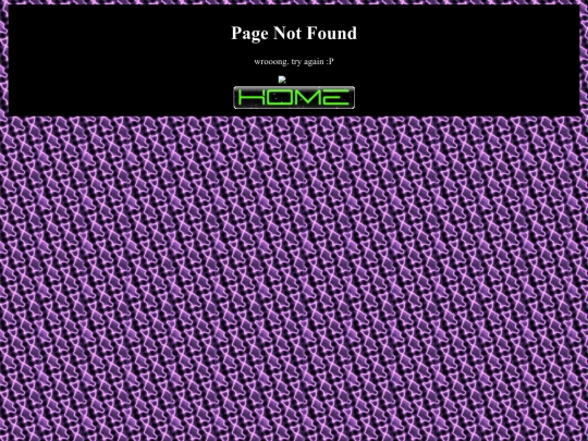 not_found screenshot